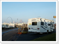 Casino Queen RV Park, Illinois/Missouri