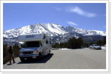 Auf der Paßstraße zum Weeler Peak, Nevada