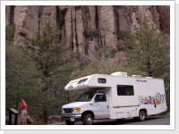 Im Chiricahua National Monument, Arizona